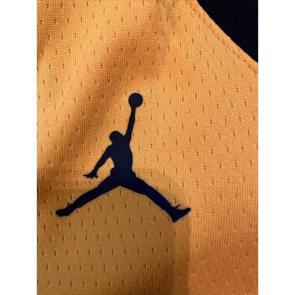 Utah Jazz Donovan Mitchell Jordan Brand Gold Jersey Youth M - Picture 6 of 8
